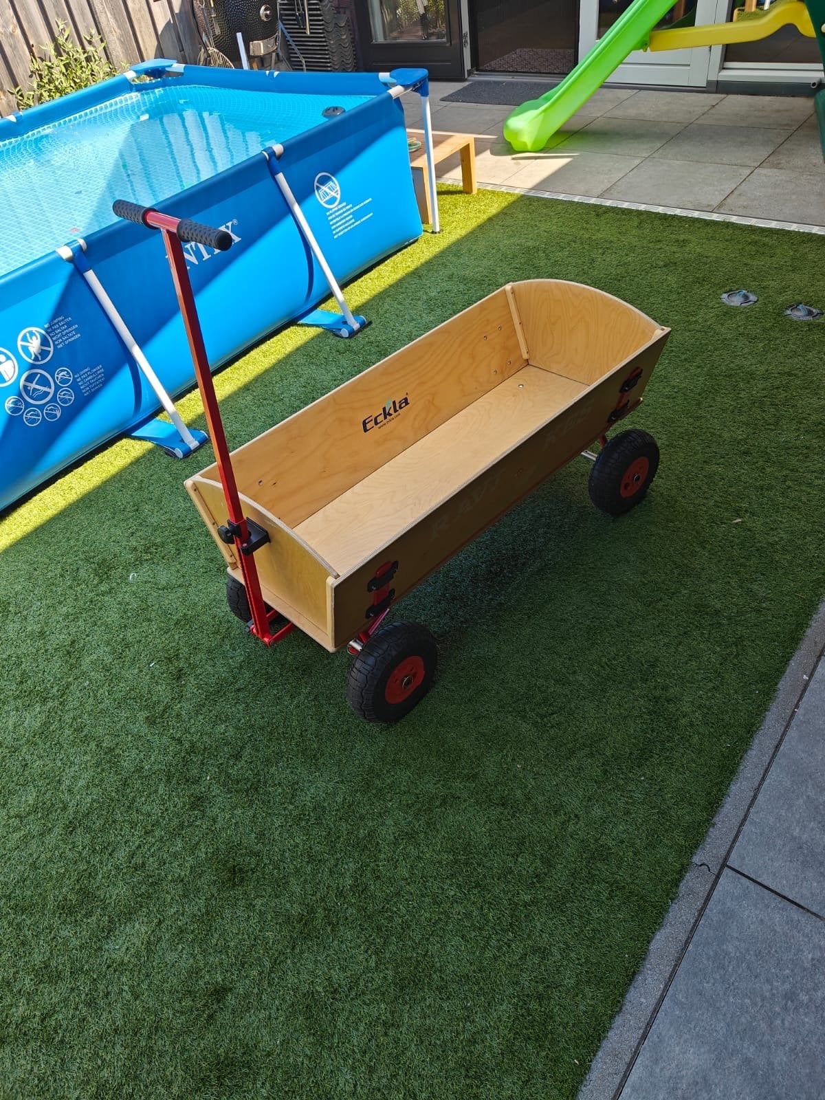 ECKLA bolderkar Ecklatrak XXL FUN - Extra groot en degelijk, Ophalen, Opvouwbaar, Gebruikt