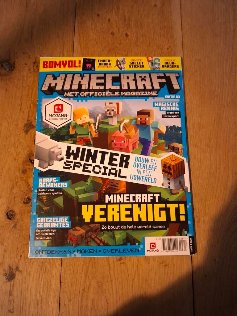 Minecraft Magazine - Winter Special Editie 03, Ophalen of Verzenden, Zo goed als nieuw, Overige typen