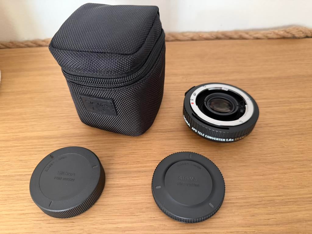 Nikon en Sigma teleconverters, Ophalen of Verzenden, Zo goed als nieuw, Telelens