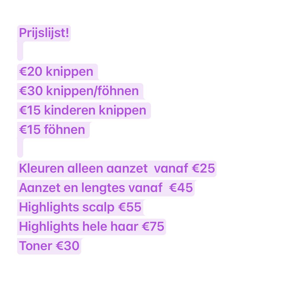 Kapper aan huis!, Ophalen of Verzenden