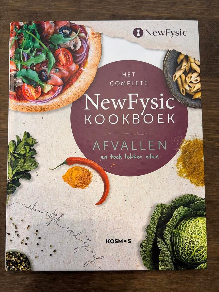 Het complete NewFysic kookboek: Afvallen en toch lekker eten, Voorgerechten en Soepen, Ophalen of Verzenden, Zo goed als nieuw