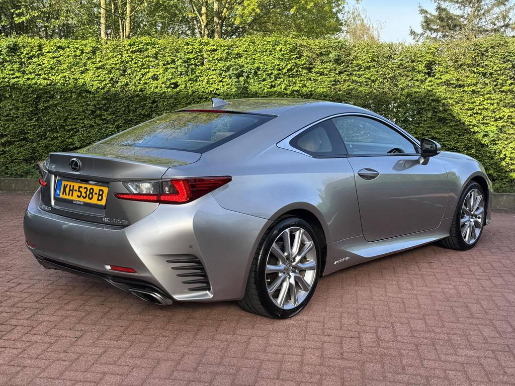 Lexus RC 300h Luxury DEALER Onderhouden NAP Mark Levinson, Achterwielaandrijving, Gebruikt, Bedrijf, Hybride Elektrisch/Benzine