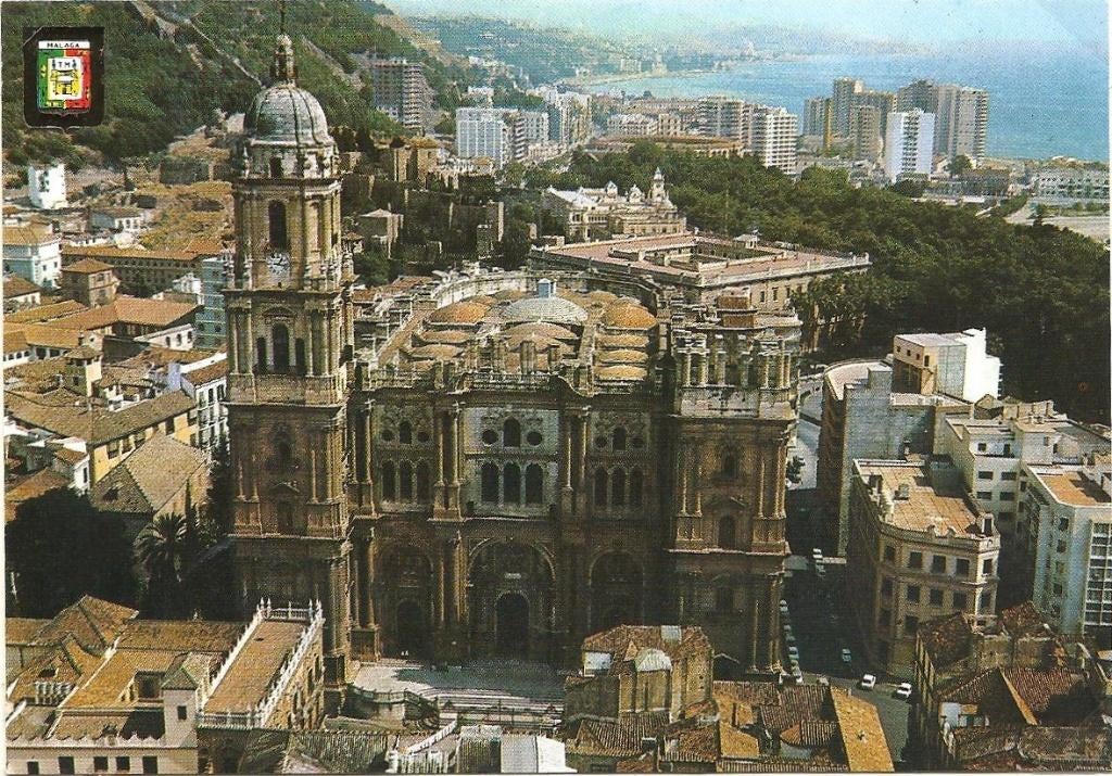 6 Ansichtkaarten Spanje: Malaga, Marbella en Toledo., Verzamelen, Ophalen of Verzenden, 1960 tot 1980, Ongelopen, Spanje