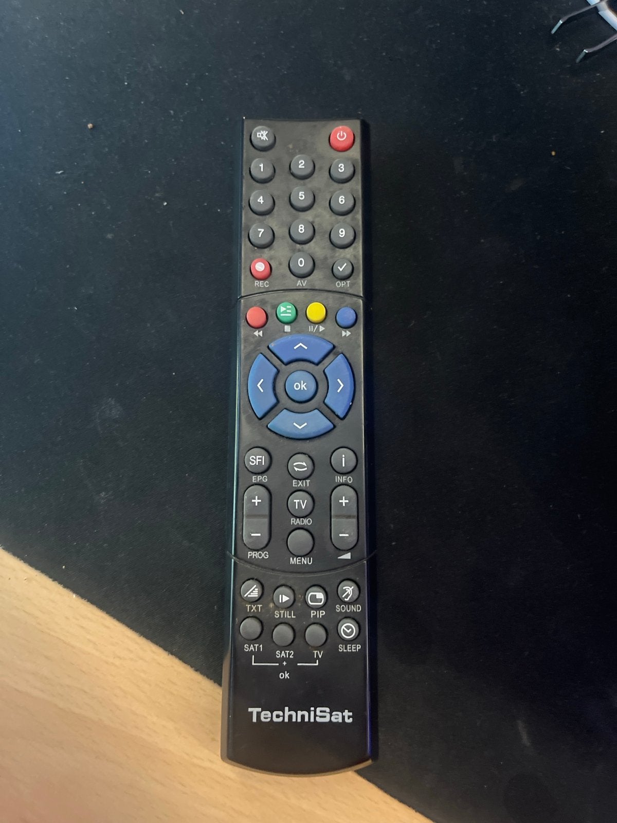 TechniSat afstandsbediening, Ophalen of Verzenden, Gebruikt, Origineel, Tv