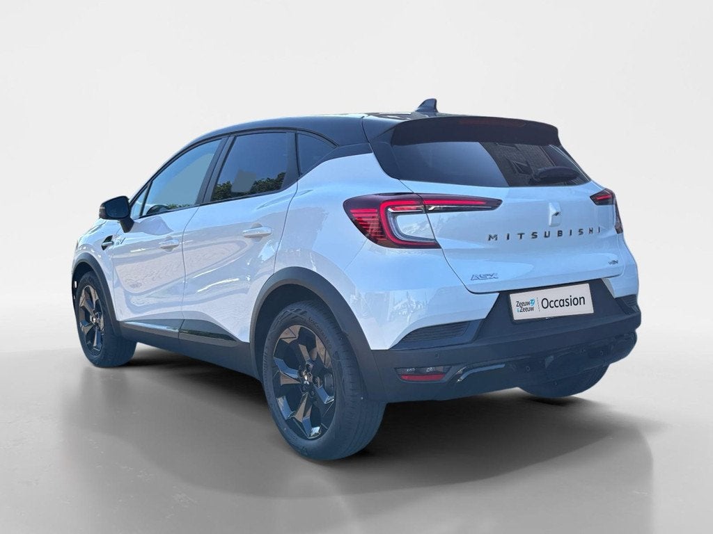 Mitsubishi ASX 1.8 HEV AT Black Edition | Lichtmetaal Zwart, Auto's, Mitsubishi, 12 maanden, Stof, 4 cilinders, Wit