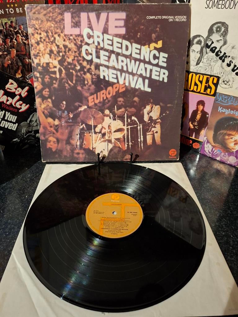 Creedence Clearwater Revival - Live in Europe LP 1973, Cd's en Dvd's, Vinyl | Rock, Gebruikt, Poprock, Overige formaten, Ophalen of Verzenden