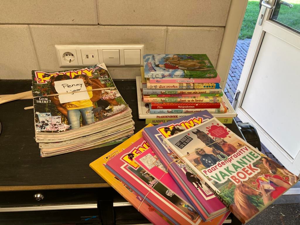 Penny jaargang vakantie boeken + div paarden leesboeken, Ophalen, Zo goed als nieuw, Stripboeken