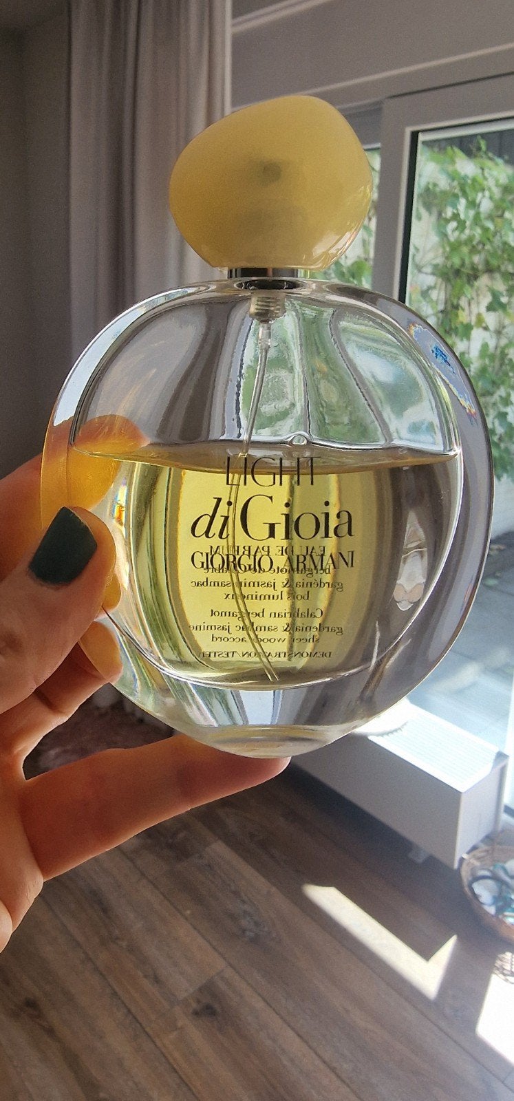 Giorgio Armani Light di Gioia Eau de Parfum 100ml, Ophalen of Verzenden, Gebruikt