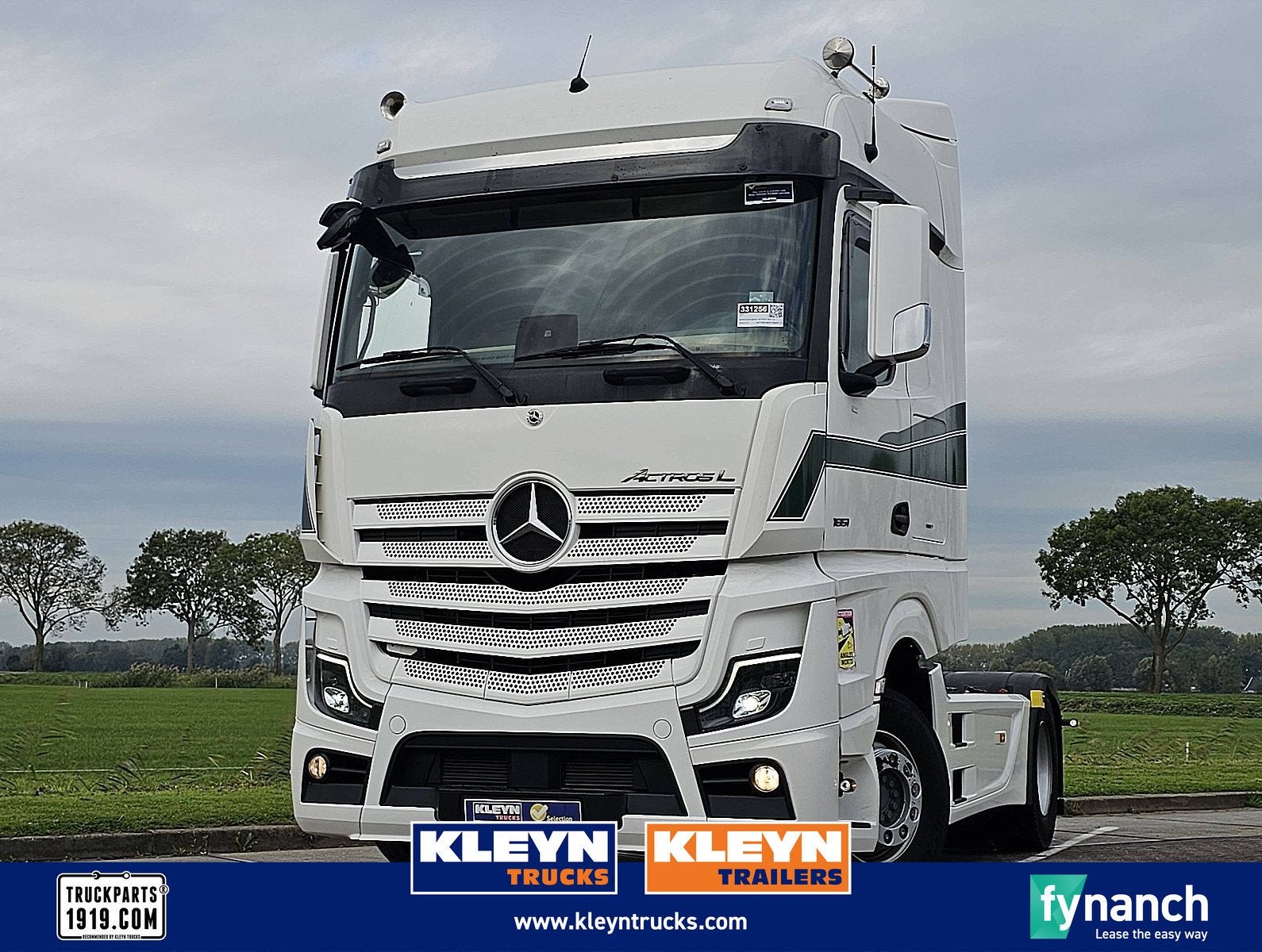 MERCEDES-BENZ ACTROS 1851 LS BIG SPACE,2Xtank,Standklima,oil, Automaat, Euro 6, 510 pk, Wit