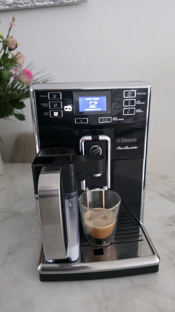 tk:Saeco PicoBaristo HD8925 – Volautomatische koffiemachine, Witgoed en Apparatuur, Koffiezetapparaten, Ophalen, Gebruikt, Koffiemachine