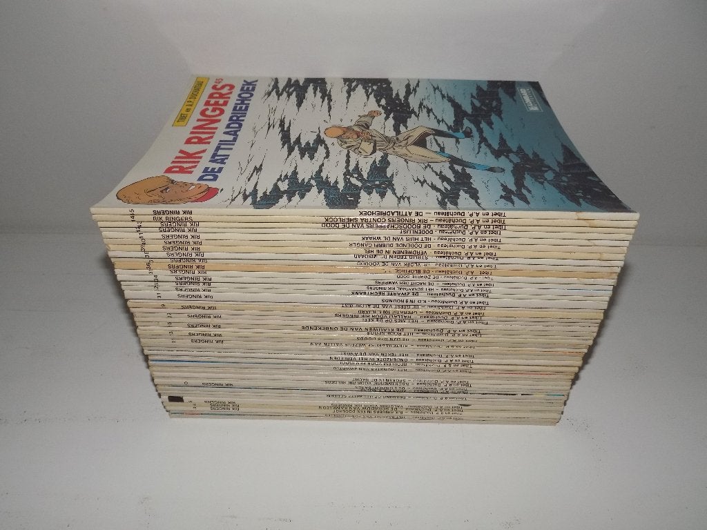 Rik Ringers ~ Complete serie 1 t/m 78, Boeken, Stripboeken, Complete serie of reeks, Ophalen of Verzenden, Gelezen, Didier Desmit, Gilbert Gascard (Tibet)