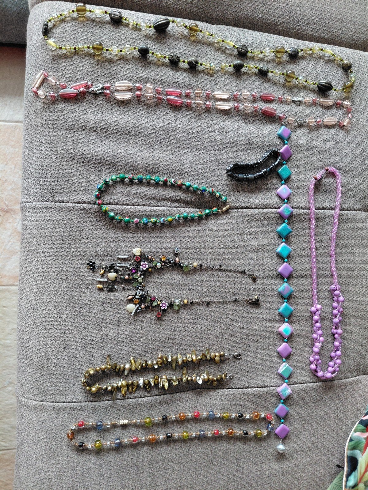 sieraden/ kettingen, Ophalen of Verzenden, Gebruikt, Overige materialen