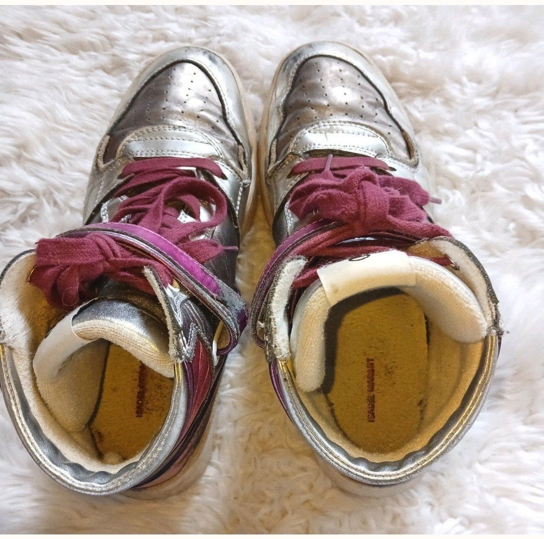 Isabel Marant High Top Sneakers Maat 39, Isabel Marant, Overige kleuren, Ophalen of Verzenden, Sneakers of Gympen