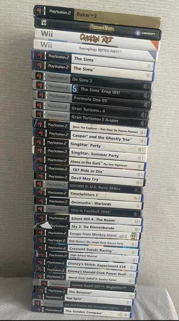 Playstation 2 games (kijk beschrijving), Spelcomputers en Games, Games | Sony PlayStation 2, Verzenden