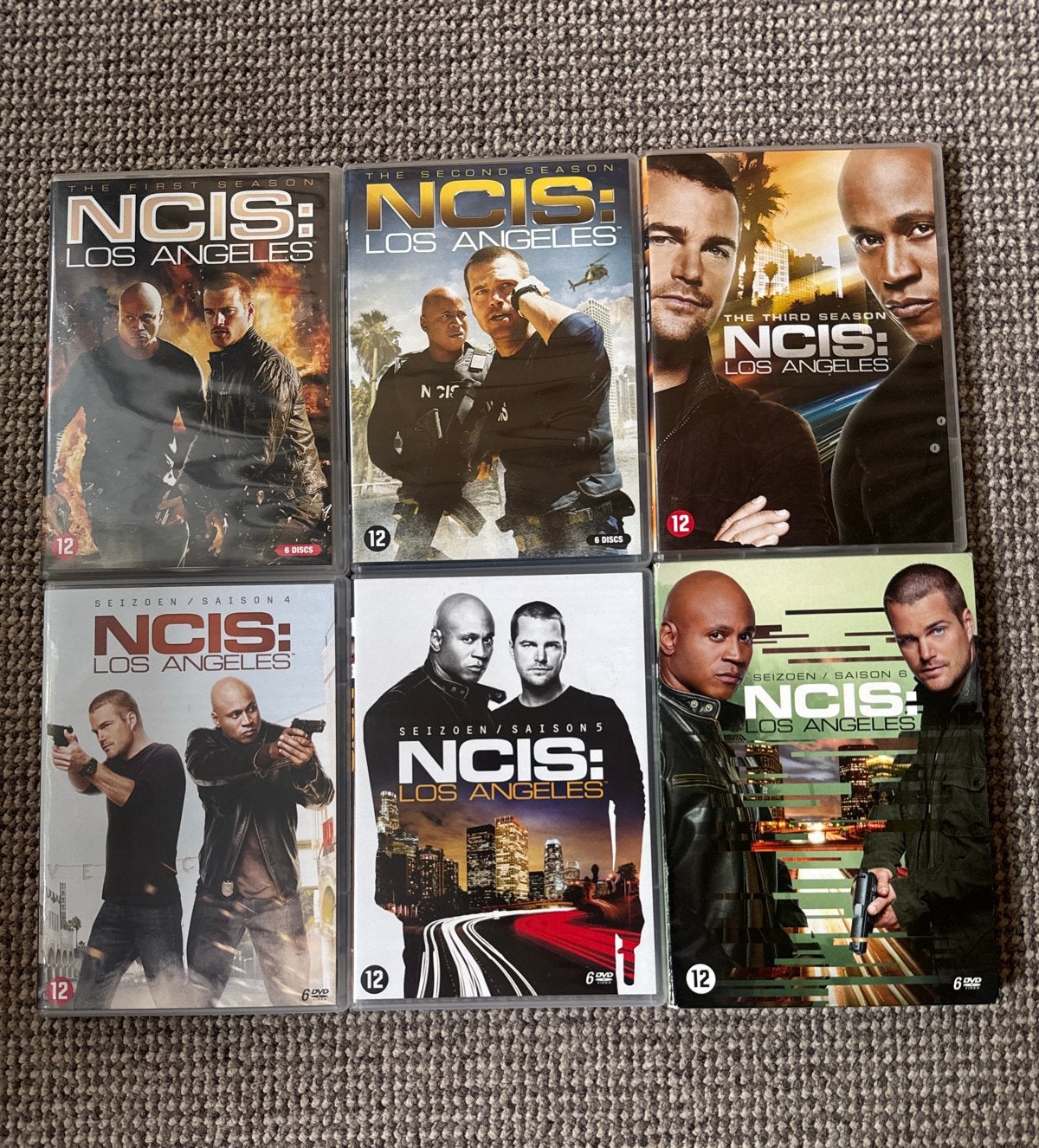 NCIS: Los Angeles DVD Boxsets Seizoen 1 t/m 6, Cd's en Dvd's, Engels, Nederlands, Ophalen of Verzenden, Zo goed als nieuw
