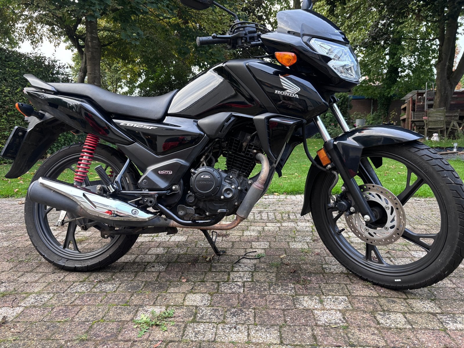 Honda CB125F uit 2024 – slechts 4.531 km, Gebruikt, Particulier, 11 kW of minder, Handgeschakeld