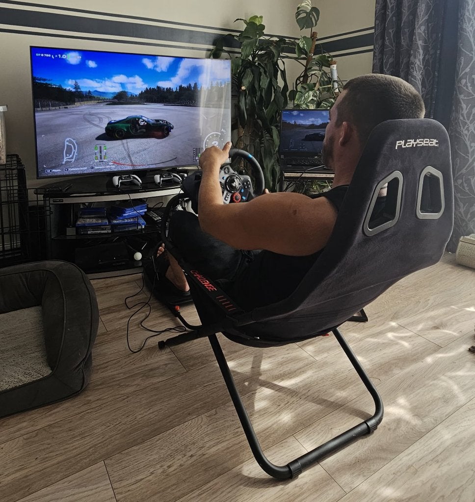 Racing Silulator, Spelcomputers en Games, Virtual Reality, Ophalen, Zo goed als nieuw, Overige typen, Overige platformen