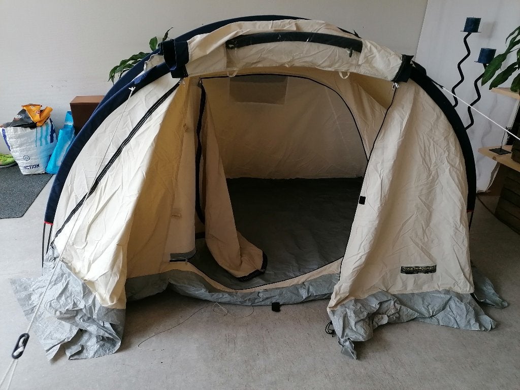 Katoenen tent 2 persoons, Ophalen, Gebruikt, Tot en met 2