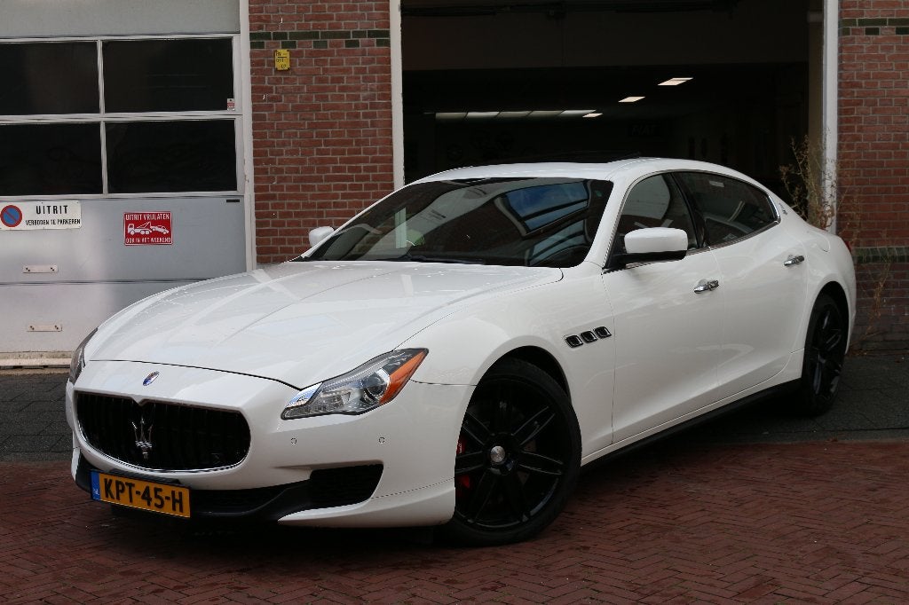 Maserati Quattroporte GTS 3.8 V8 - Zeer Mooi/Nieuwe Banden, Automaat, Euro 5, Achterwielaandrijving, 8 cilinders