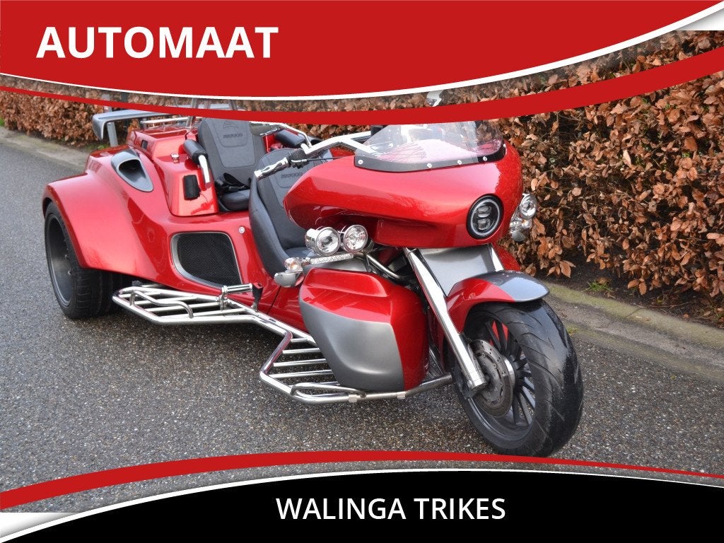 Rewaco RF1 GT Touring ATM trike (bj 2020), Walinga Trikes, Bedrijf, Kadijk 11
8531XH  Lemmer, 1500 cc