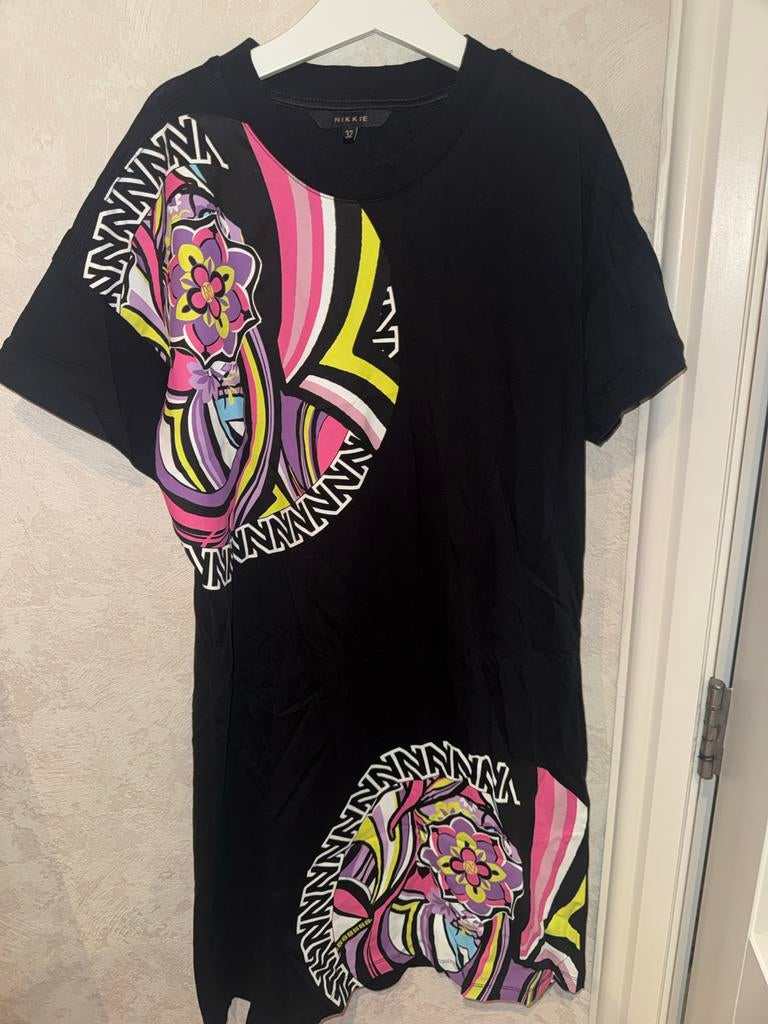 Nikkie jurk in perfecte staat, Zwart, Ophalen of Verzenden, Zo goed als nieuw, Maat 34 (XS) of kleiner
