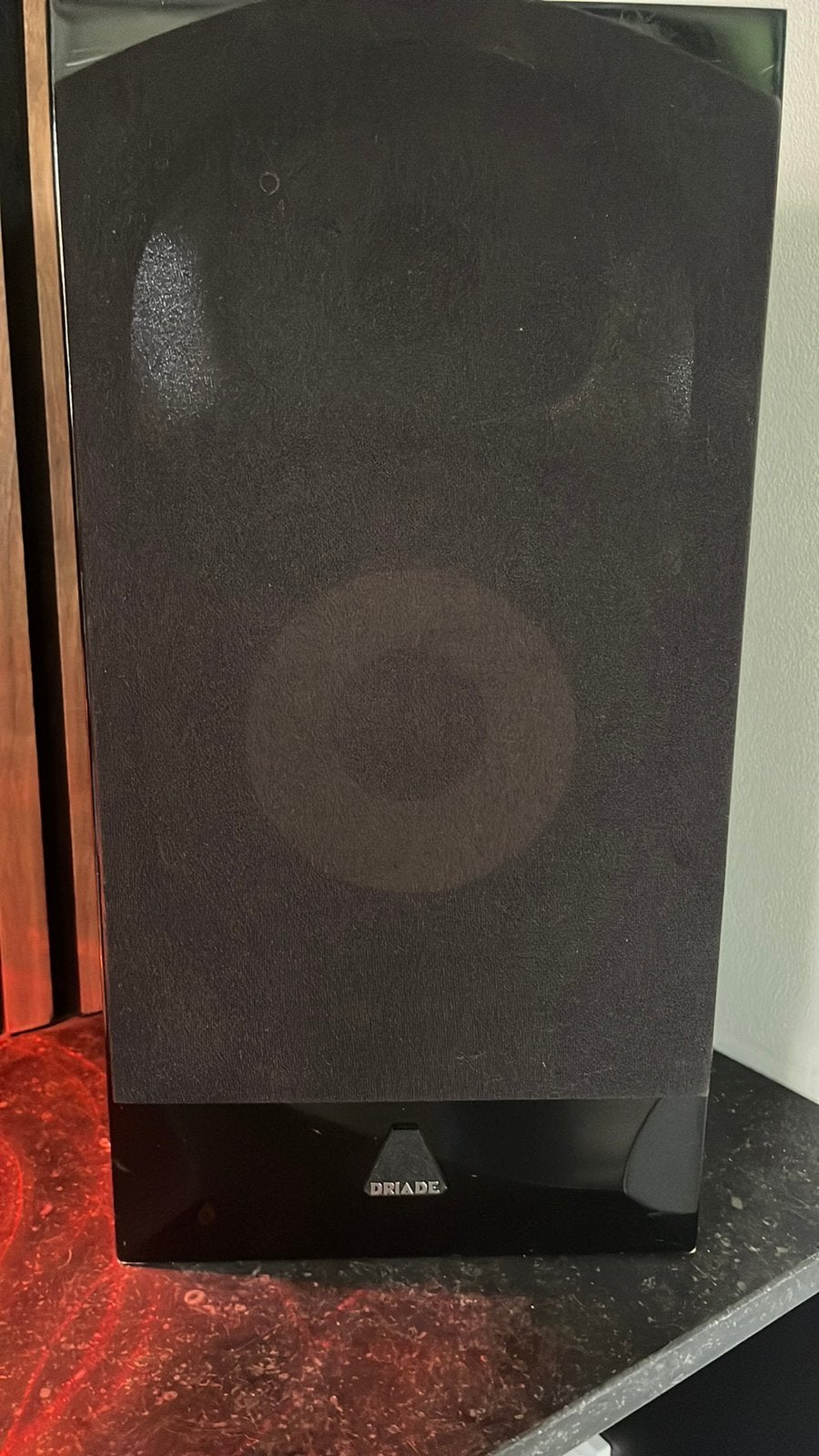 Driade D52/b Luidsprekers - Zeer Nette Staat, Zo goed als nieuw, 60 tot 120 watt, Front, Rear of Stereo speakers, Ophalen