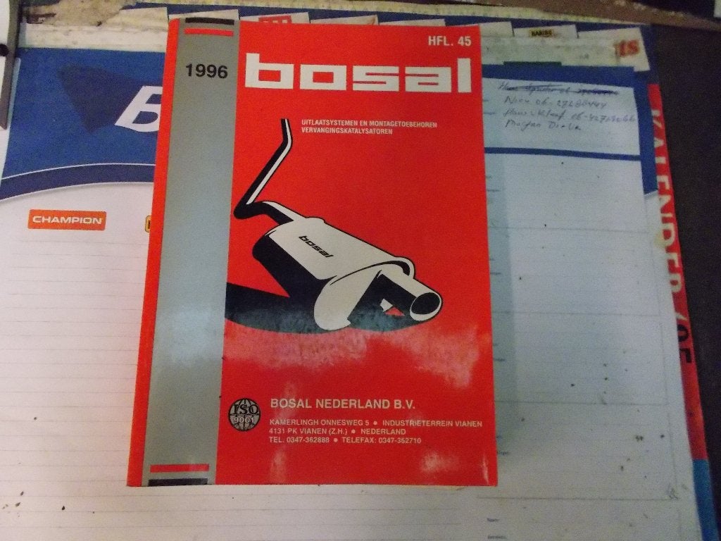 BOSAL UITLATEN BOEK, Ophalen of Verzenden, Nieuw, Onbekend