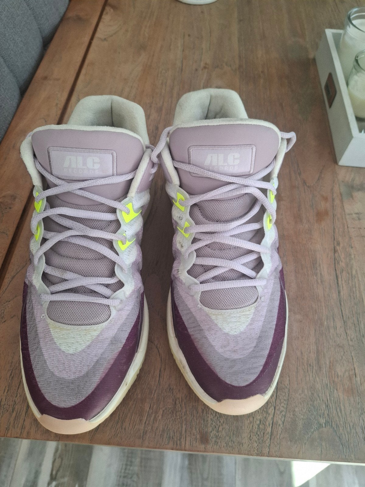 Nike ALC Sneakers - Paars/Lila met Neon details, Kleding | Dames, Schoenen, Gedragen, Sneakers of Gympen, Overige kleuren, Ophalen of Verzenden