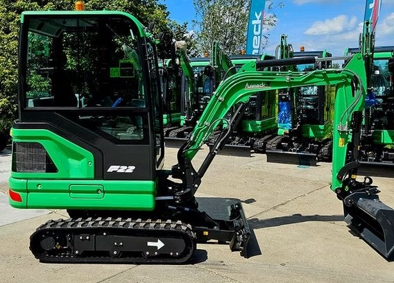 Aameck Graafmachine F22e, Zakelijke goederen, Machines en Bouw | Kranen en Graafmachines, Niet ingevuld, Niet ingevuld, Ophalen of Verzenden