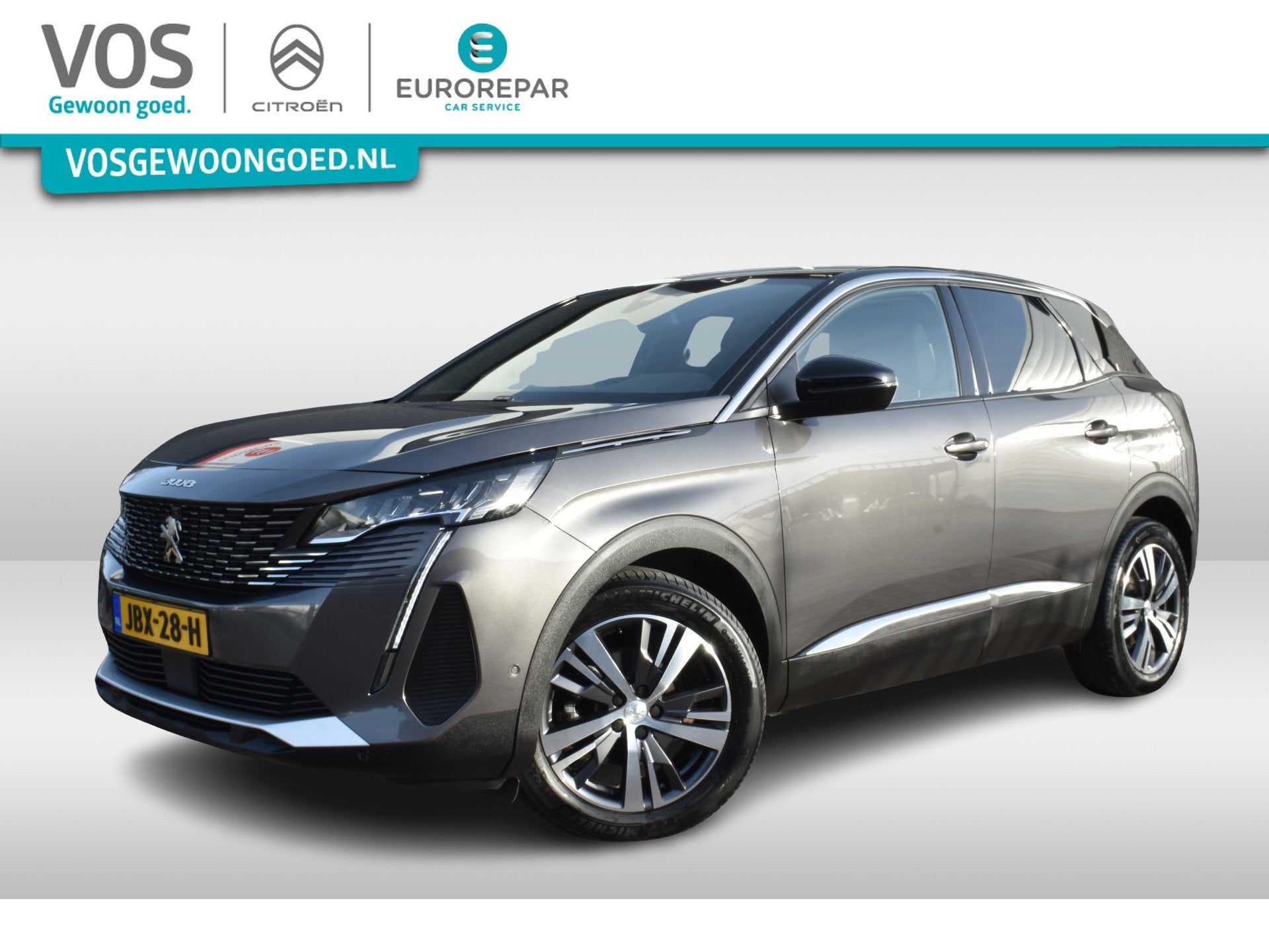 Peugeot 3008 Hybrid 136 Automaat Allure Pack Business | Navi, Dealer onderhouden, 1199 cc, Leder, Bedrijf