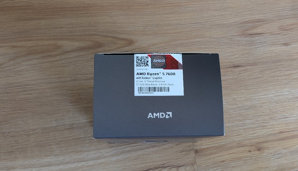 Originele koeler voor AMD Ryzen 5 7600, Ophalen of Verzenden, Nieuw, Luchtkoeling