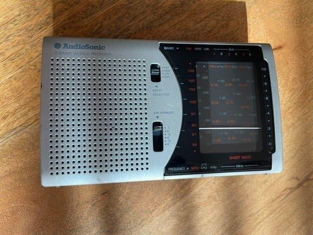 Audiosonic wereldontvanger, Verzenden, Gebruikt, Wereldontvanger
