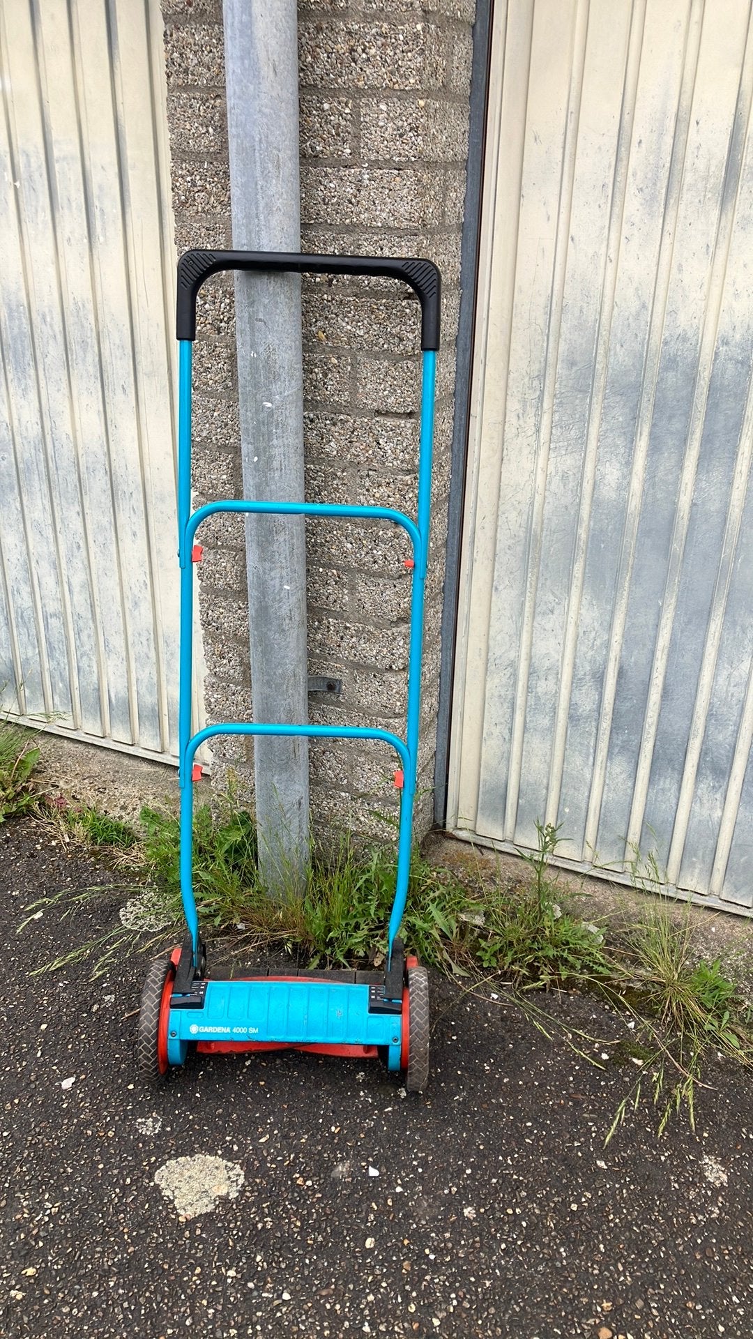 Gardena 400 handgrasmaaier teab, Kooimesmaaier, Ophalen
