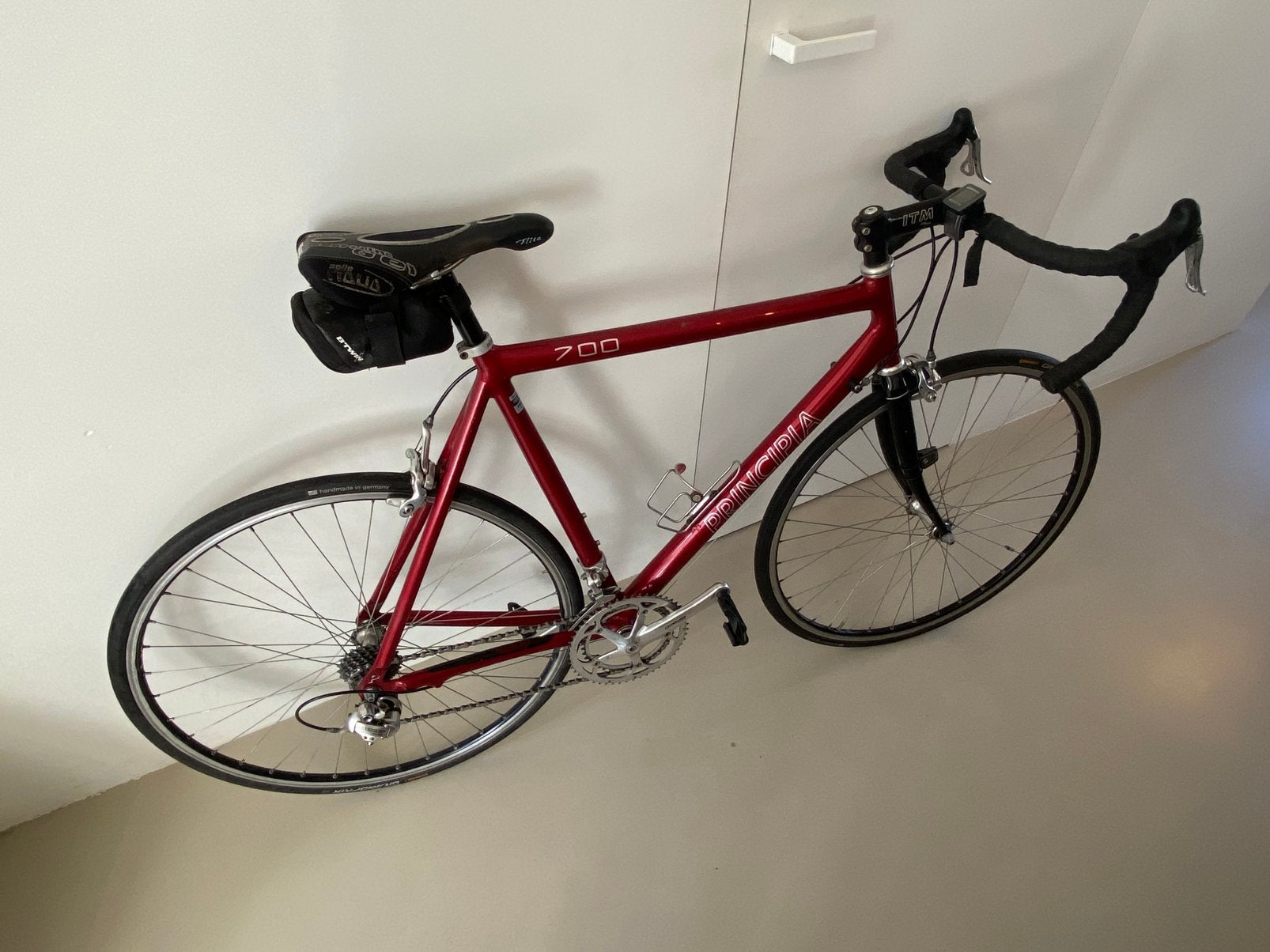 Racefiets Principia 700 (59cm framemaat), Fietsen en Brommers, 28 inch, Gebruikt, Velgrem, Aluminium