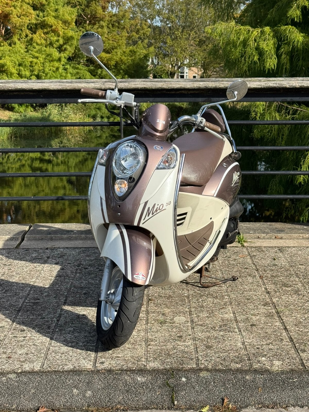 Sym mio brom 11500km!!, Gebruikt, Benzine, Ophalen, Mio