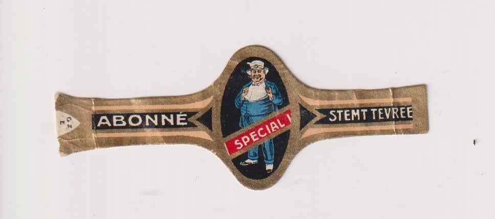sigarenbanden - ABONNE, Ophalen of Verzenden, Gebruikt, Sigarenbandjes