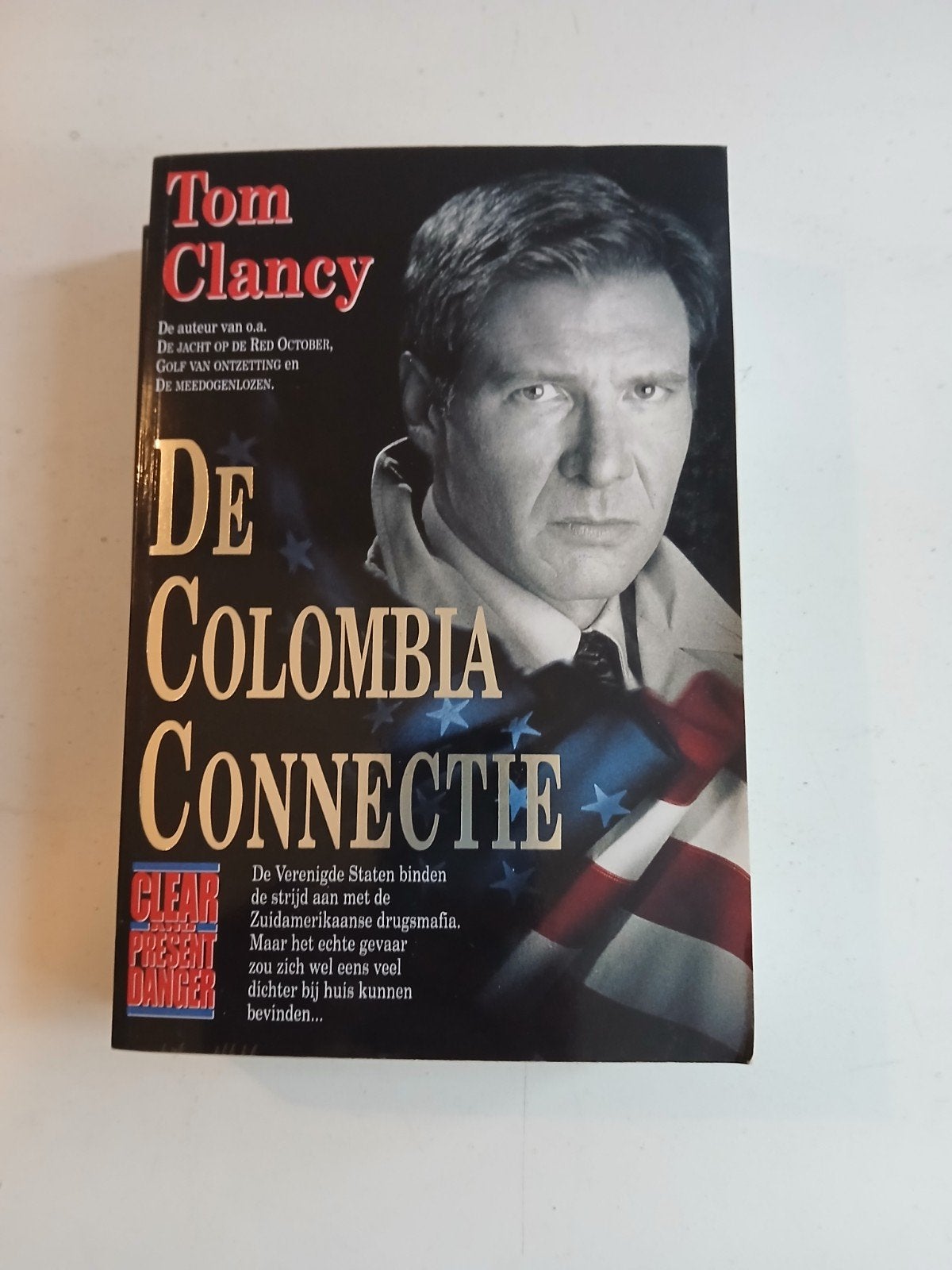 Tom Clancy-De Colombia Connectie (Clear and Present Danger), Ophalen of Verzenden, Gelezen, Tom Clancy