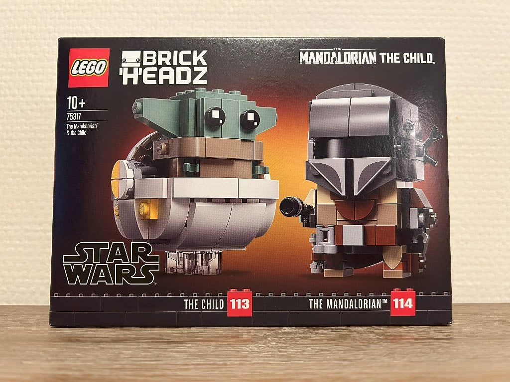 Lego Star Wars 75317 - De Mandalorian en het Kind, BrickHeadz, Lego, Nieuw, Ophalen of Verzenden