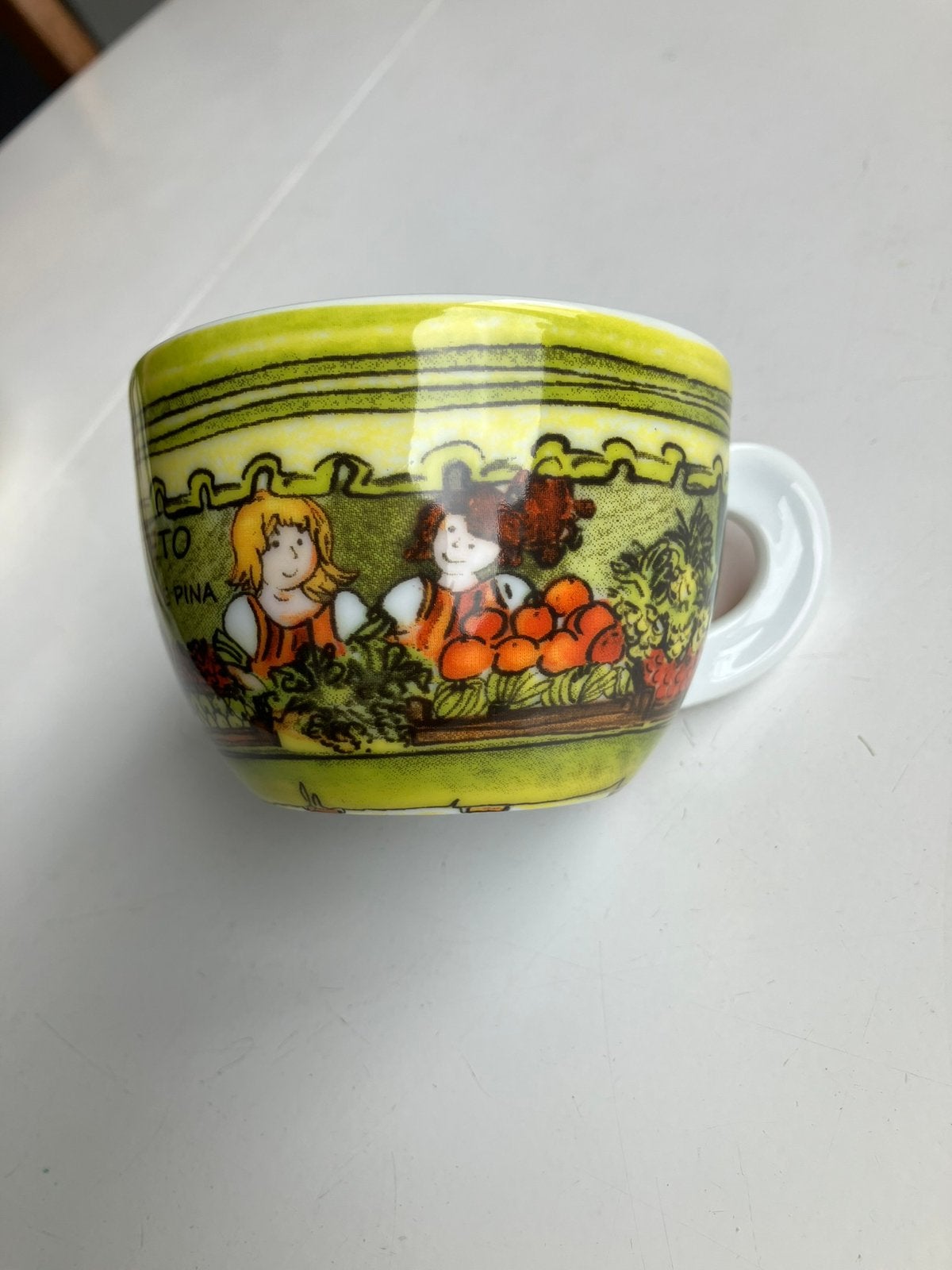 Cappuccino kop.( Mercatini), Overige merken, Ophalen of Verzenden, Zo goed als nieuw, Overige stijlen