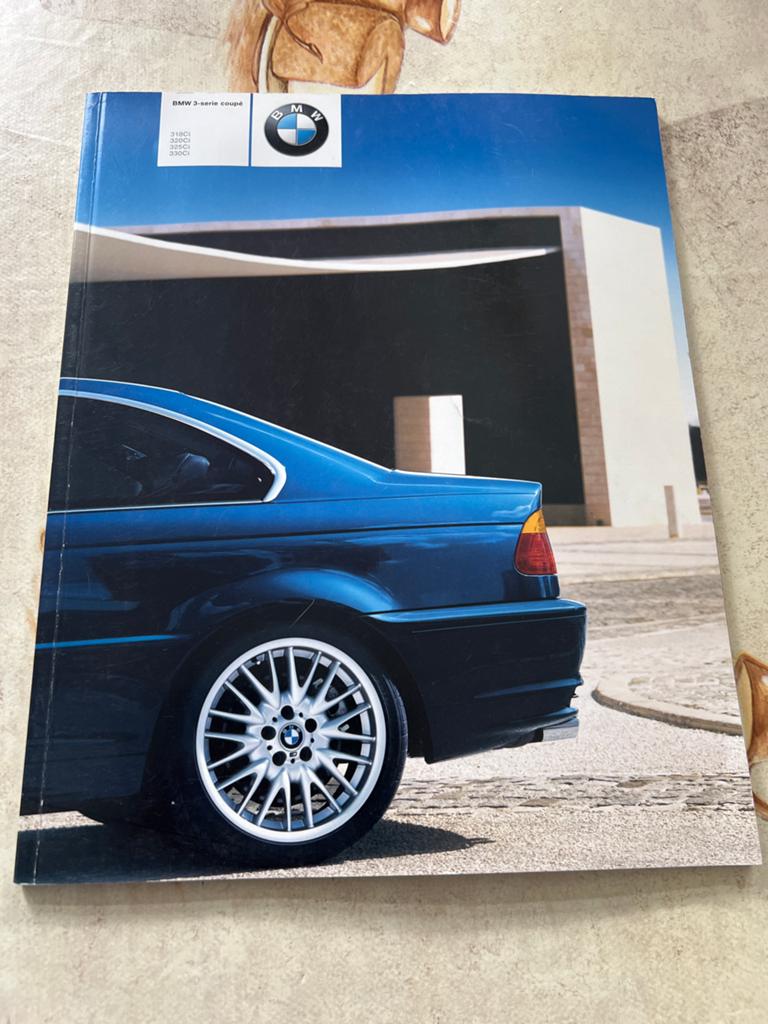 BMW 3-serie Coupé brochure (318Ci, 320Ci, 325Ci, 330Ci), Ophalen of Verzenden, Zo goed als nieuw