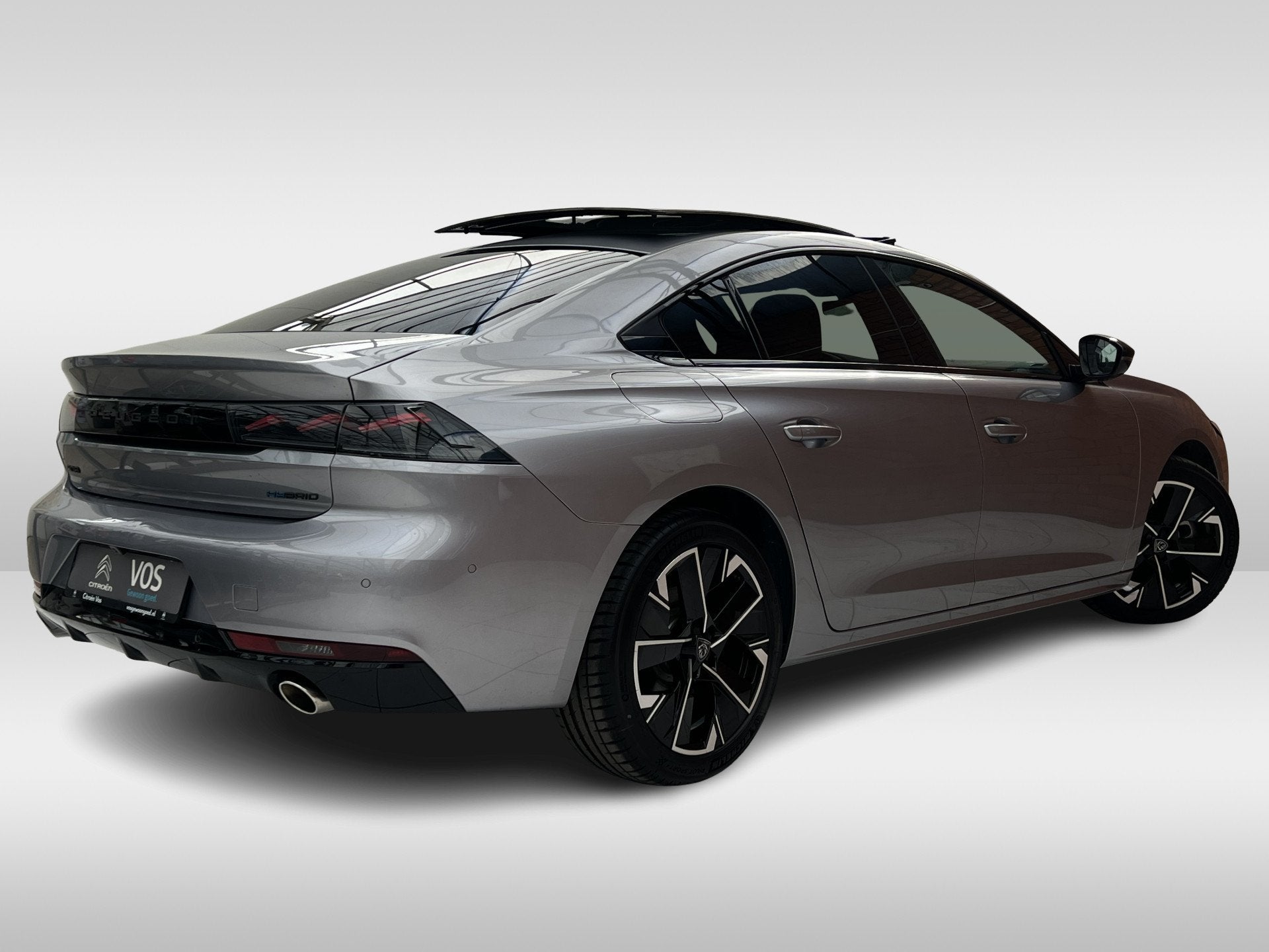 Peugeot 508 HYbrid 225 e-EAT8 Allure Avantage | Panodak | Fo, Auto's, Gebruikt, 4 cilinders, Bedrijf, Grijs