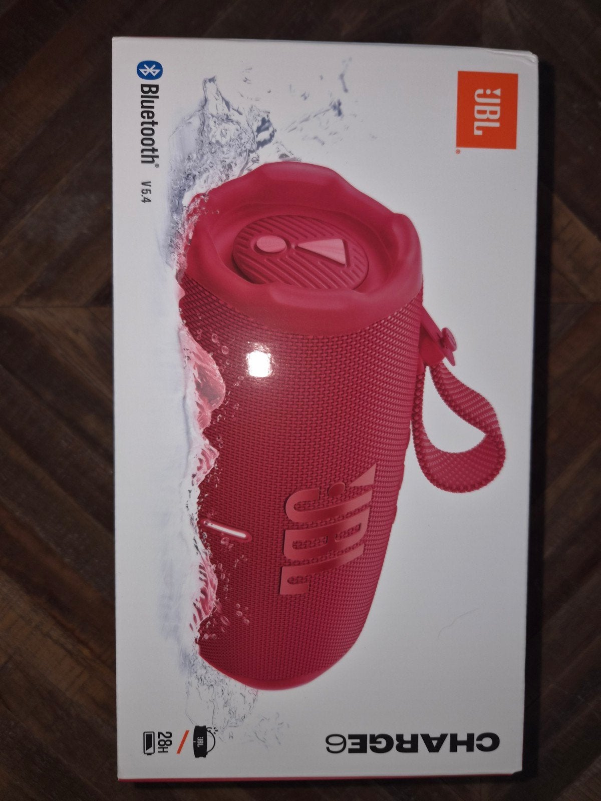 JBL Charge 6 Rood nieuw in gesealde doos, JBL, Nieuw, Ophalen of Verzenden, Draagbare speaker