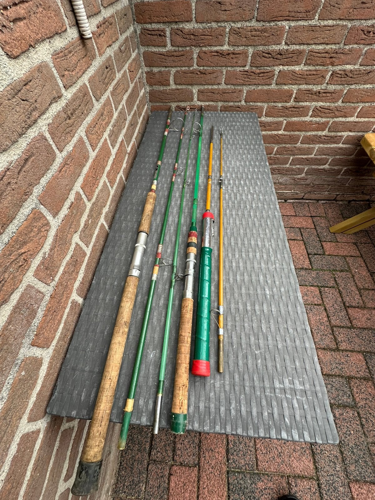3 oude werphengels, Ophalen, Gebruikt, Werphengel
