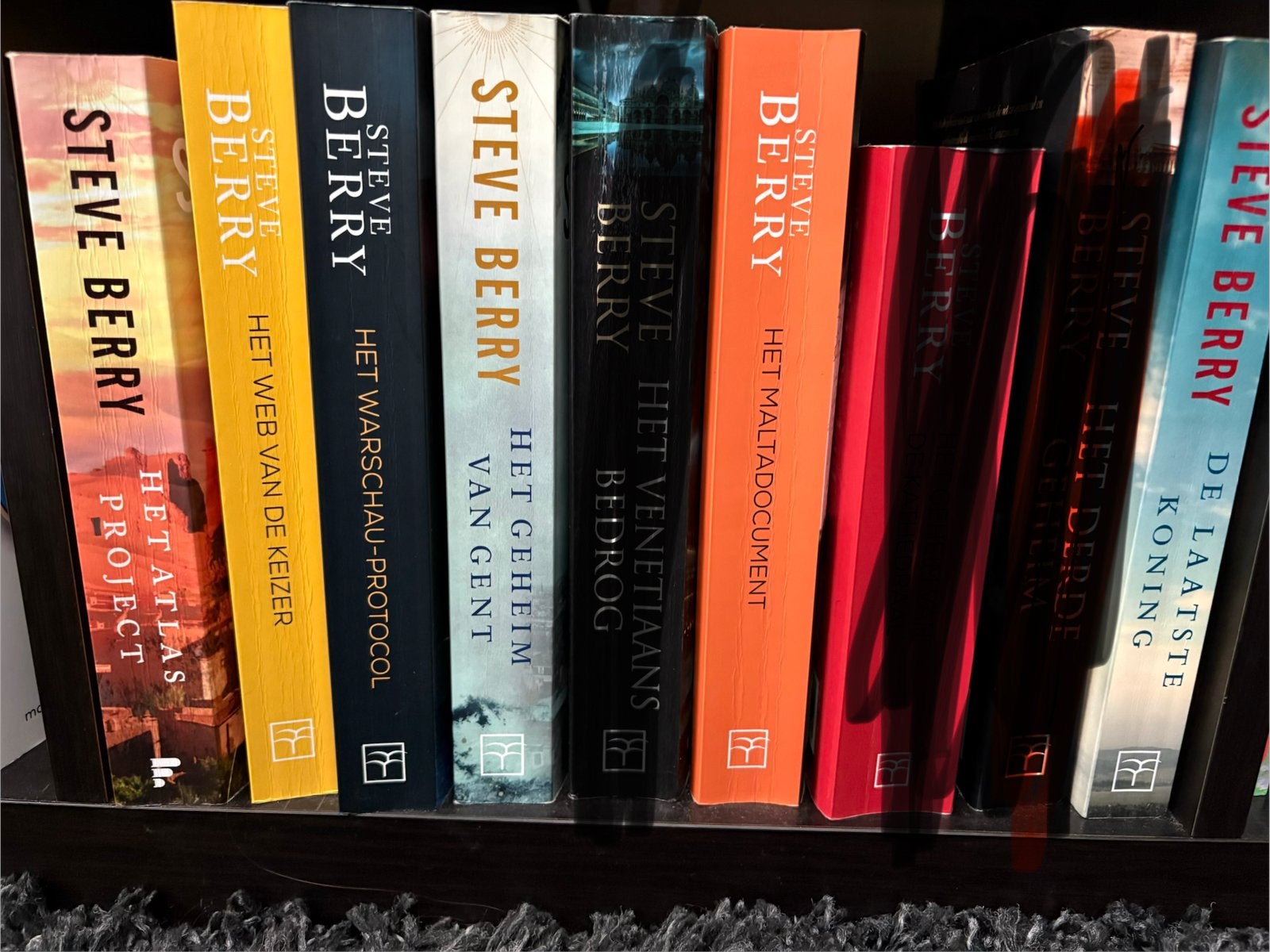 Steve Berry boeken collectie - 6 thrillers, Verzenden, Zo goed als nieuw, Nederland