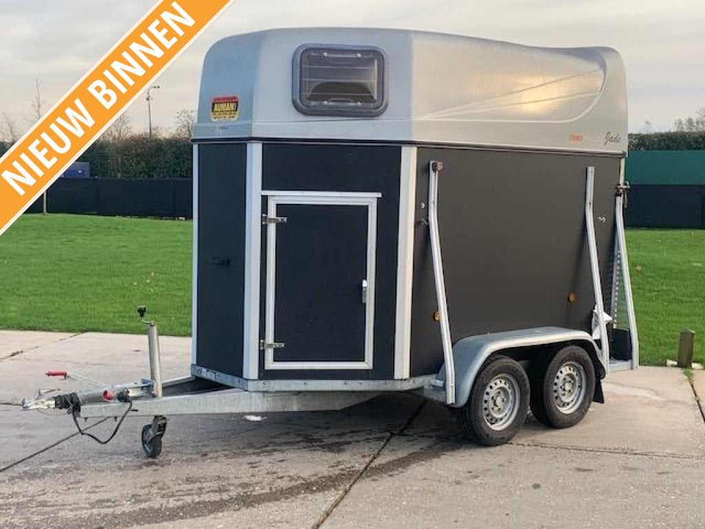 XX-Trail paardentrailer/aluminium bodem/zadelkamer/TOPSTAAT, Nieuw, Hout, 2-paards trailer