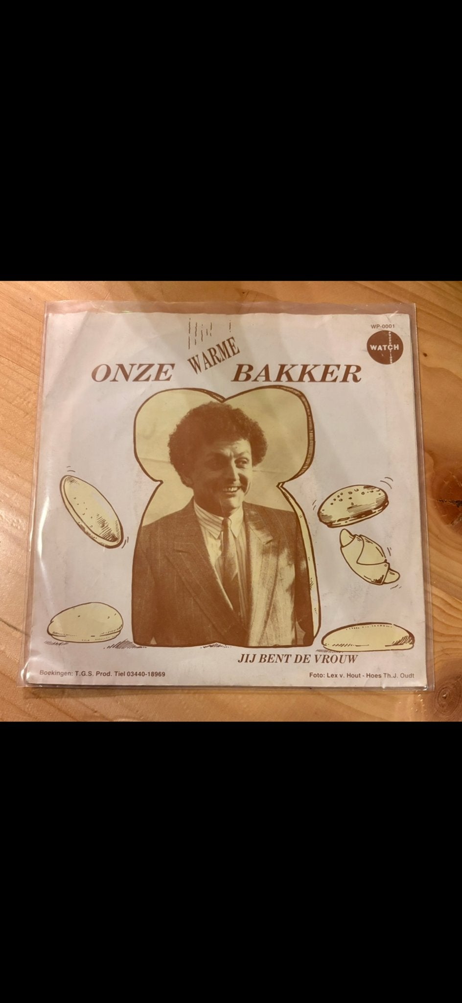 Rien salet - Onze Warme Bakker  (Single), Originele persing, Ophalen of Verzenden, Gebruikt, Nederlandstalig