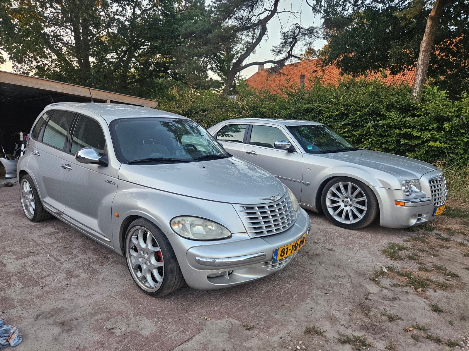 Chrysler PT Cruiser 2.4 I 16V Turbo 2004 Grijs, Auto's, Voorwielaandrijving, 450 kg, 223 pk, 4 cilinders