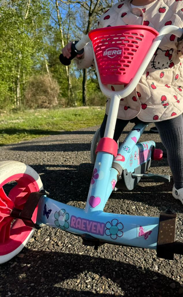 Setje naamstickers berg buzzy skelter, Kinderen en Baby's, Speelgoed | Buiten | Skelters, Ophalen of Verzenden, Nieuw, Berg