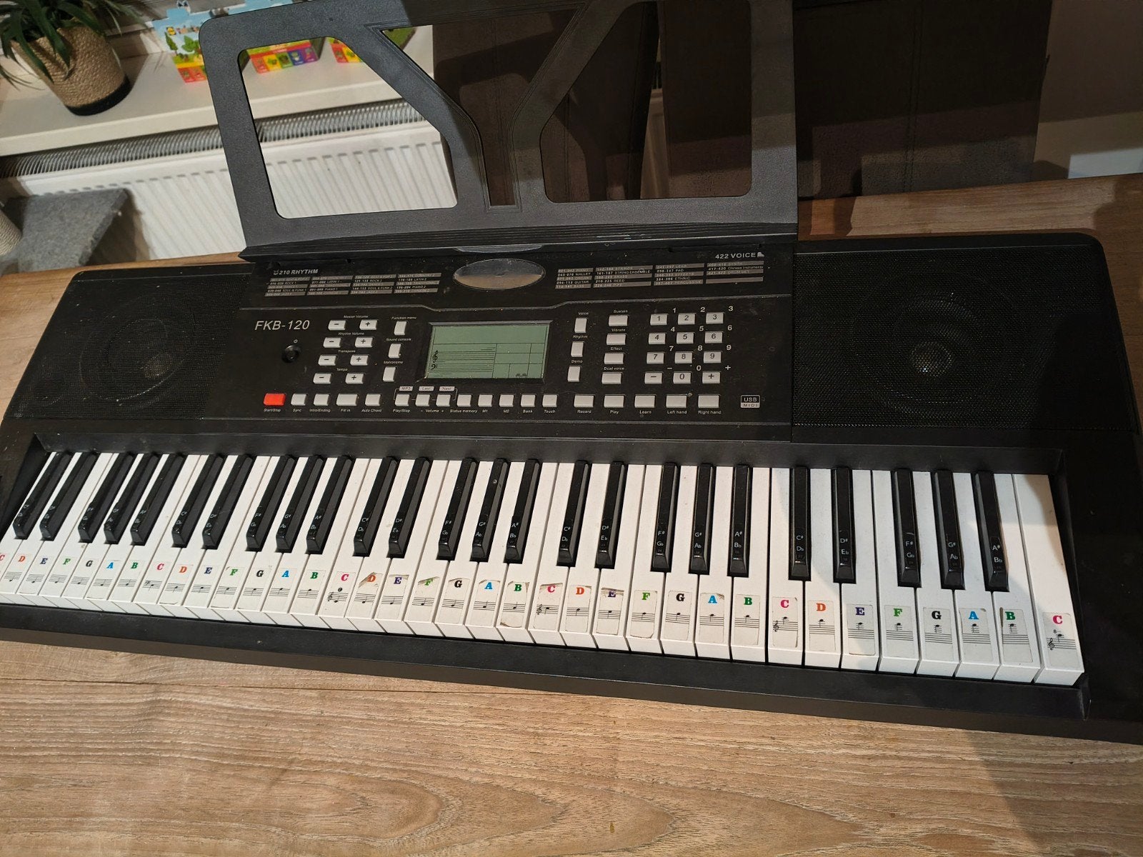 keyboard fazley fkb-120, Muziek en Instrumenten, Ophalen, 61 toetsen, Overige merken