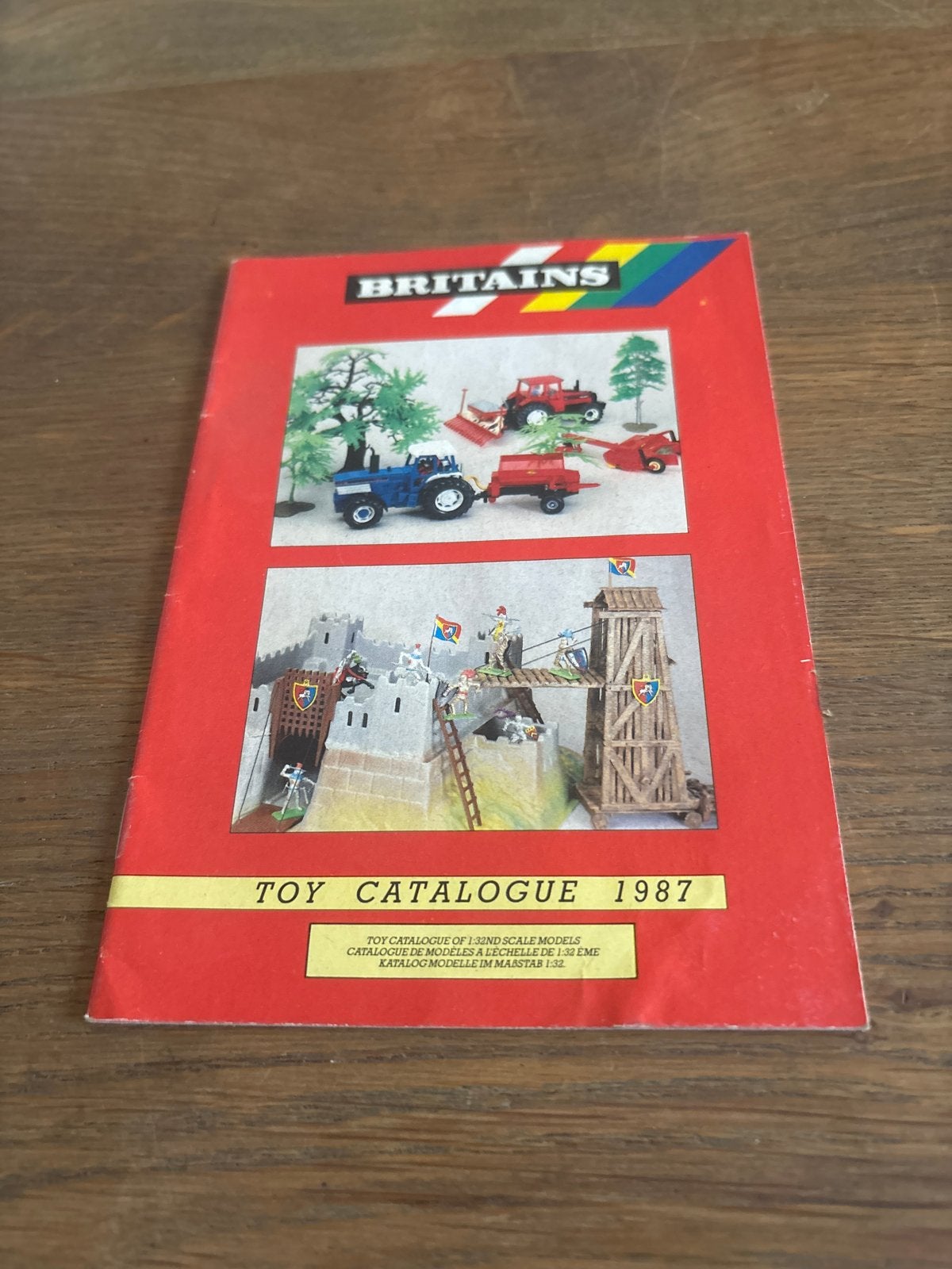 Britains Toy Catalogue 1987 - Vintage Speelgoed Catalogus, Ophalen of Verzenden, Gebruikt